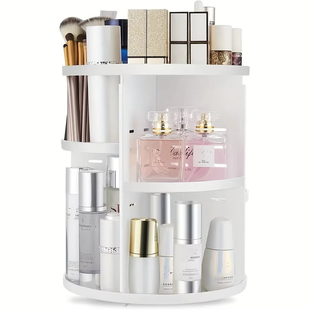 360° Rotating Makeup Organizer